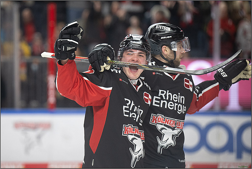 PENNY DEL; Koelner Haie-Duesseldorfer EG ; Koeln, 16.02.2025